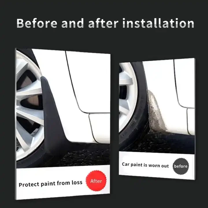 2023 HRV Mud Guard 4PCS/SET Front & Rear Mud Flap Splash Guards Fender Flare Mud Guard Mudguards
