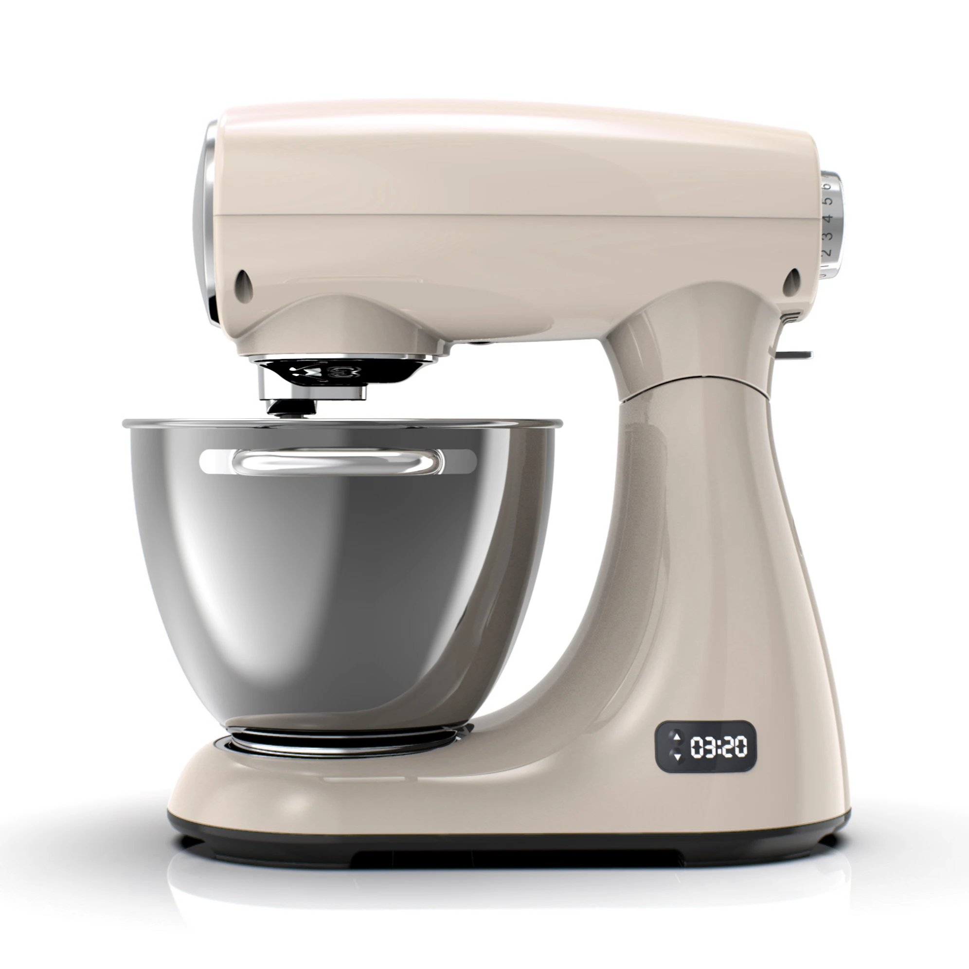 Inclined Head Design Planetary Mixer Omercial Bucket Type Pasta Dough Mixer Oem High-quality Stainless Steel Stand / Table 1500