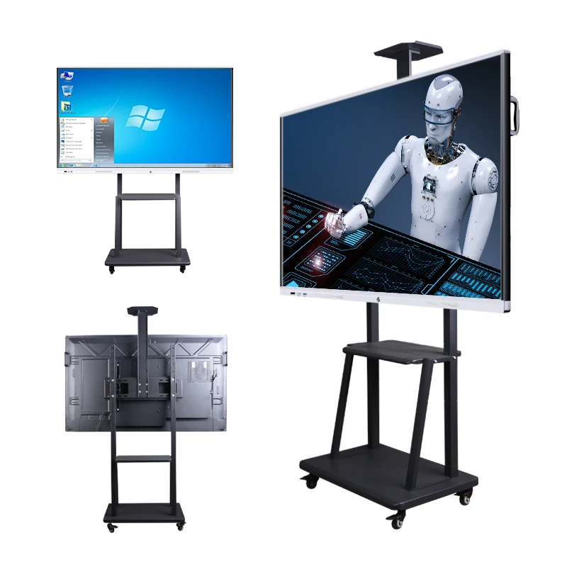  55 дюймов конференц машина smart board multi touch экран Мониторы ЖК Высокое качество интерактивная сенсорная панель для