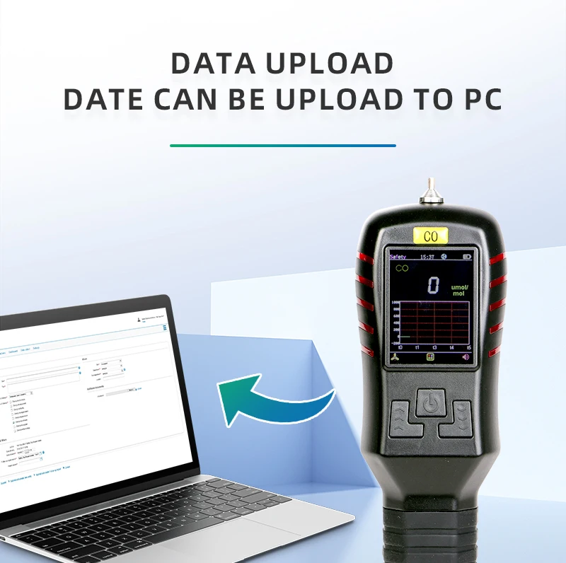 Cheap Price S311 digital radon detector single gas detector with rechargeable lithium battery