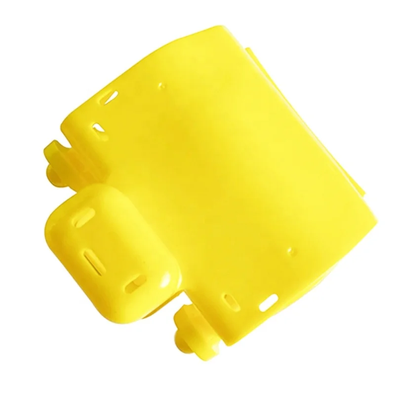 Строительные крышки, защитная круглая пластиковая Усиленная стальная труба, строительные лесов, арматура, Торцевая крышка, зеленая, желтая, Заводская Продажа, защита безопасности