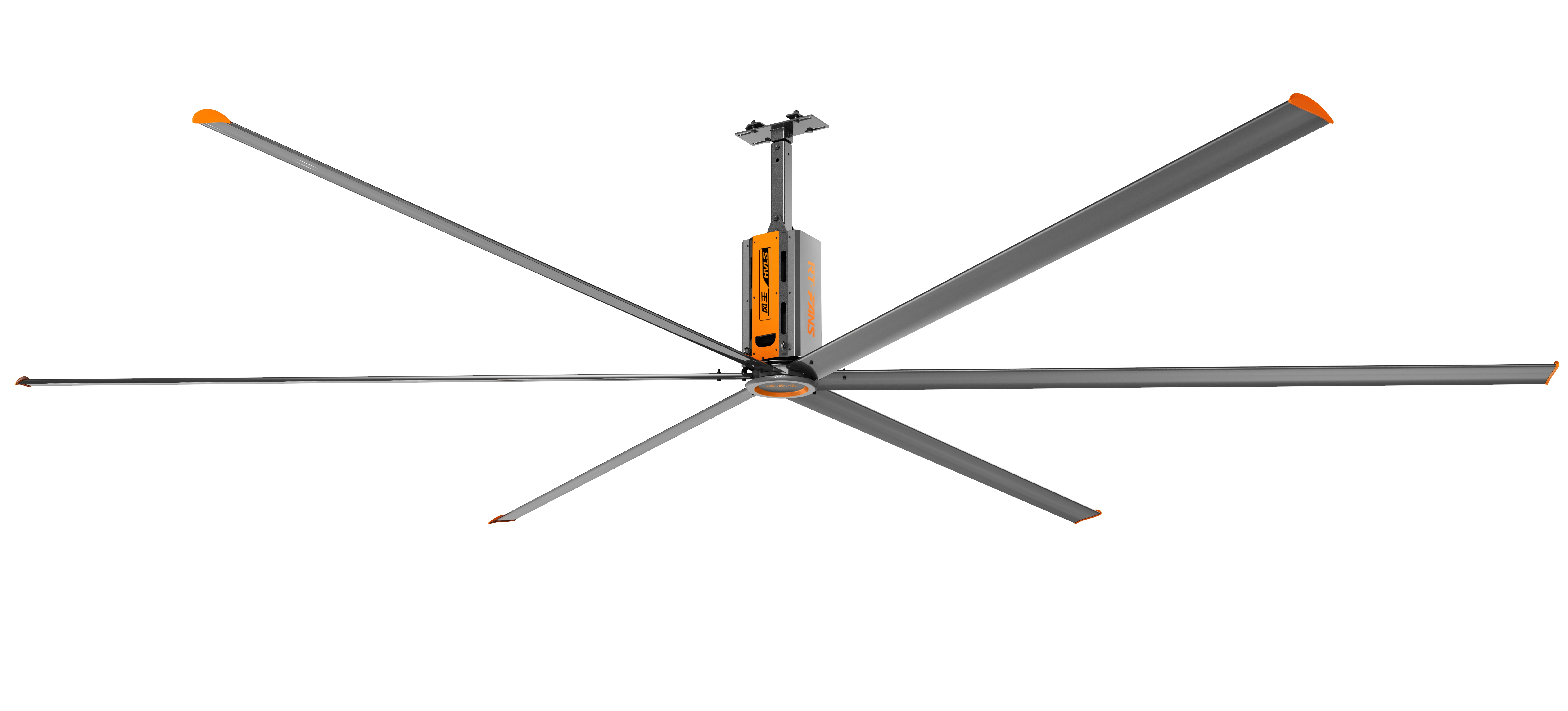 RTFANS  HVLS Fan best rated industrial ceiling fan
