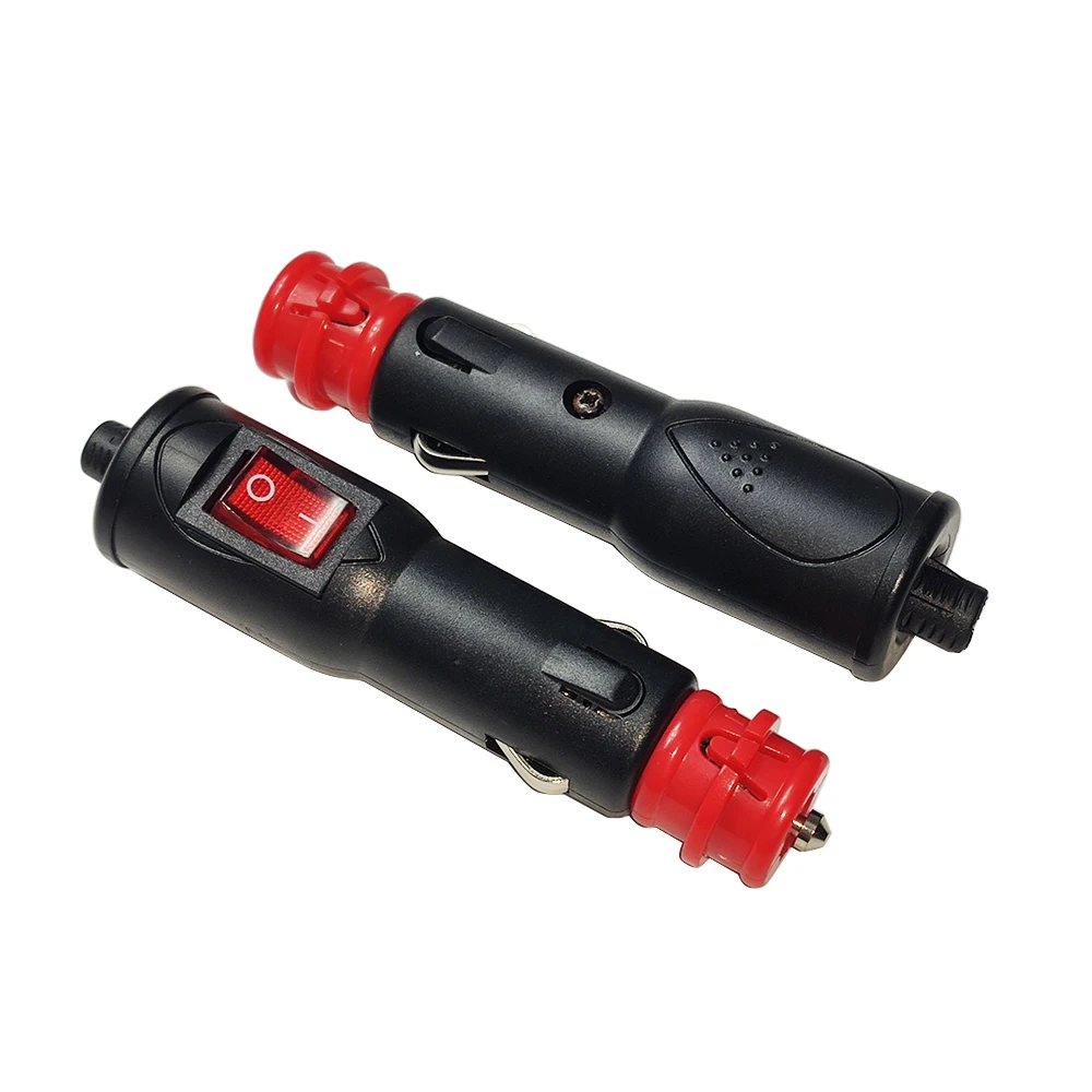 JKM DIY 12V 24V автомобильный прикуриватель розетка адаптер питания с переключателем 8A предохранитель