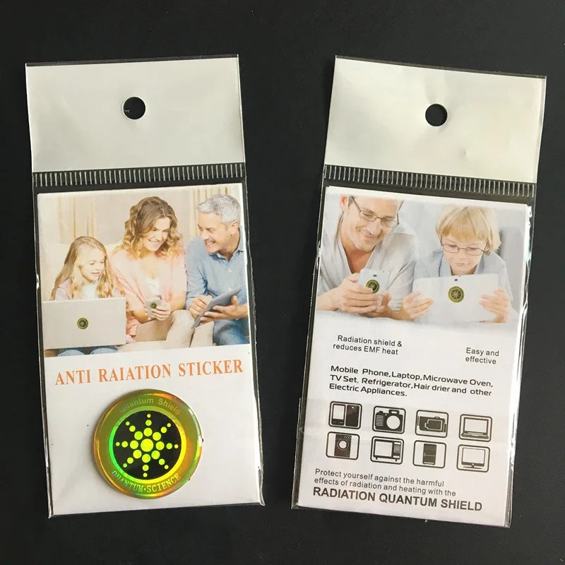 Factory Sell Cell Phone Anti Radiation Sticker Quantum Shield