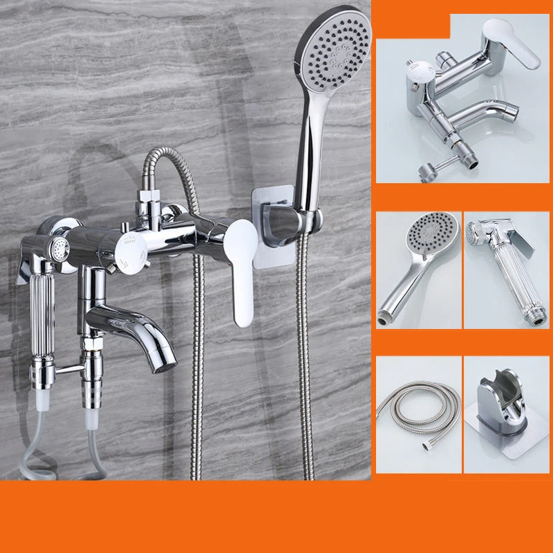 New Selling Minimalist Easy Install Household Shower Head Bathroom Cold Hot Lifting Design Shower Head