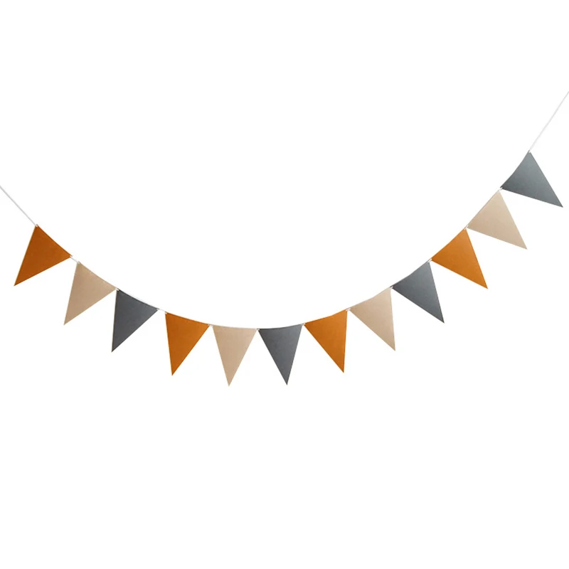 4M Colorful Flags Pennant Birthday Bunting Banners Wall Hanging Wedding Hanging Banner Party Garland