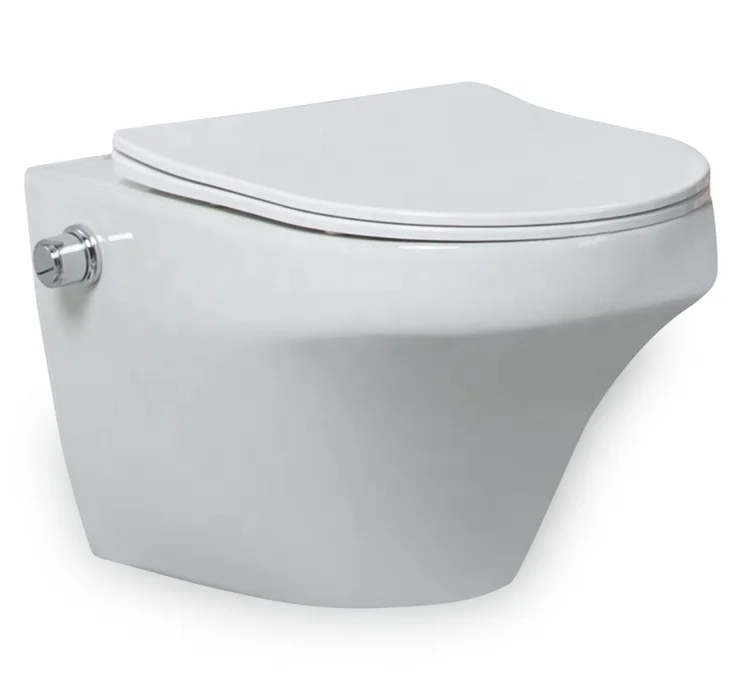 Modern CE Rimless Bathroom Ceramic Toilette Sanitary Ware Toilets Wall Hung Mounted Chinese Wc Suspendu Toilet Bowl