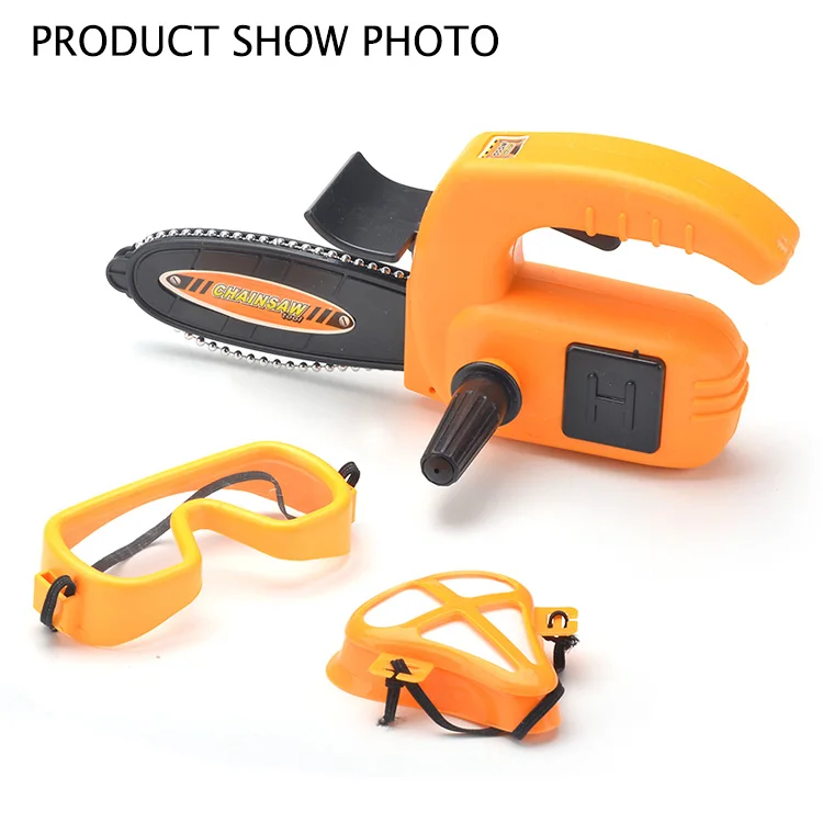 Children Electric Chain Saw Tool Toy Set For Kids