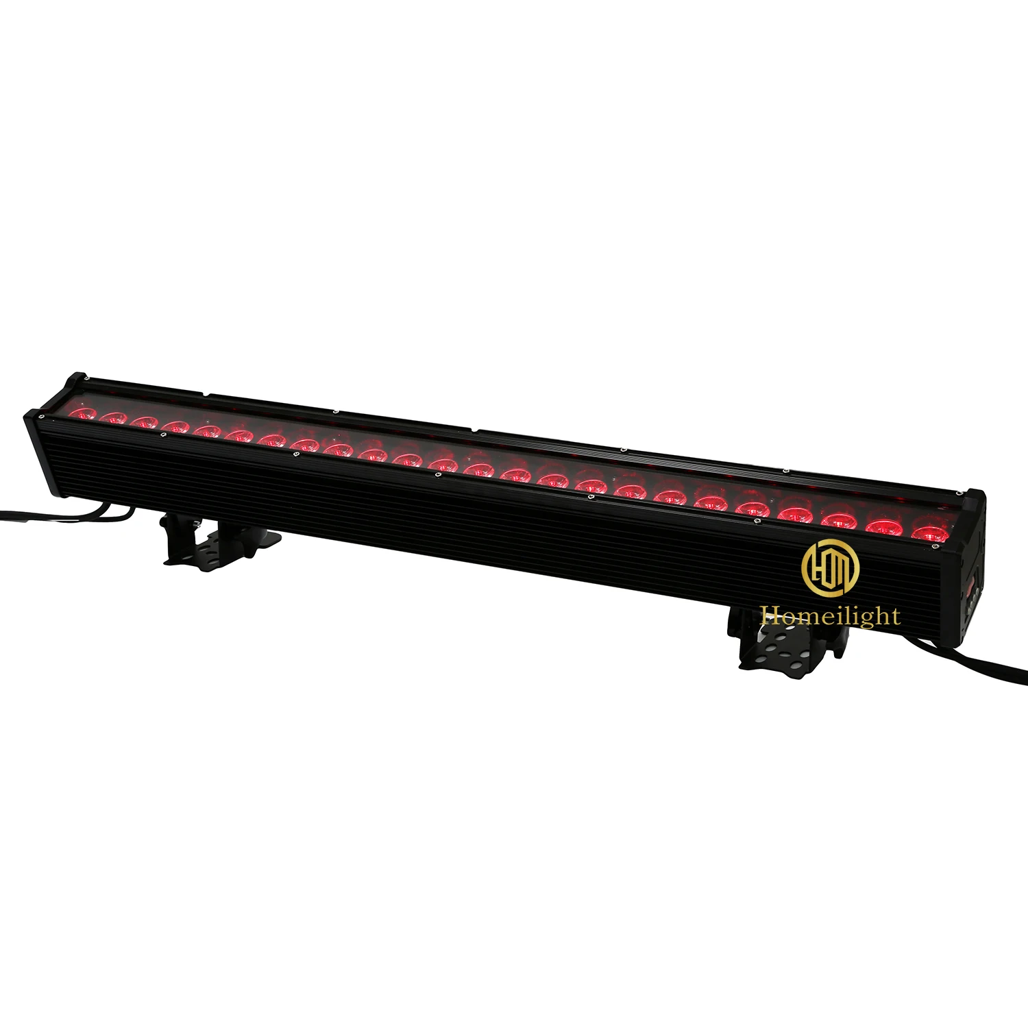 RGB wall washing lamp LED wall washer light for high rise building 24pcs 5in1 outdoor washer bar with remove control Waterproof