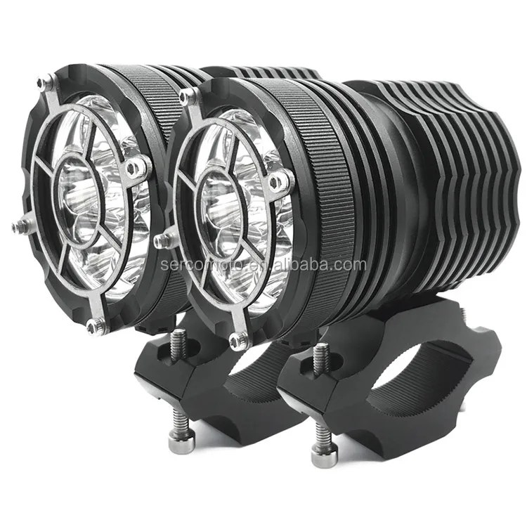 Sercomoto, новый дизайн, 6 светодиодных ламп, мотоциклетный дополнительный свет с высокими/низкими/стробоскопическими моделями