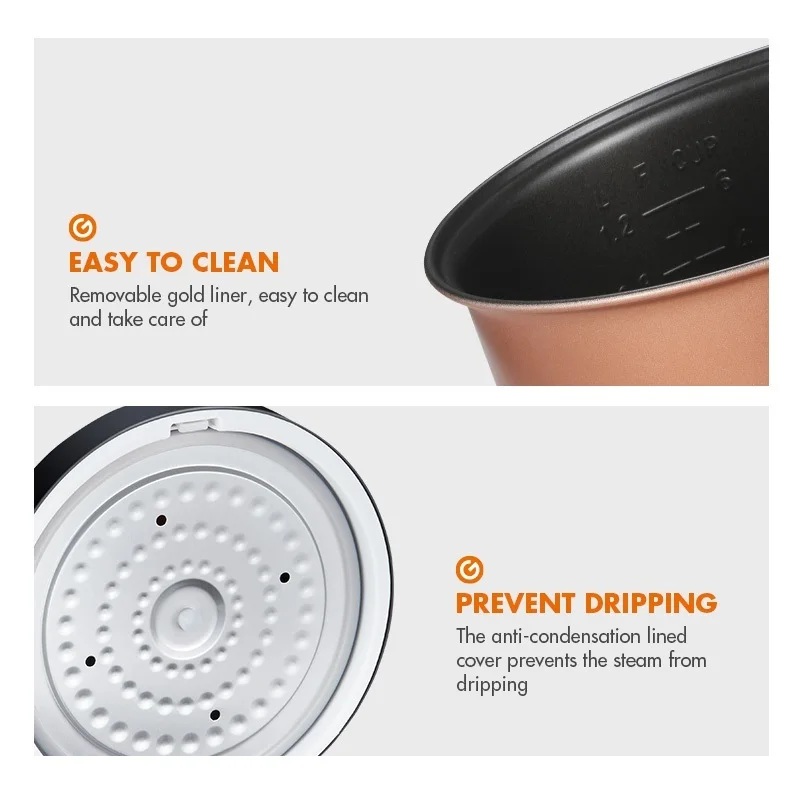 Customization Smart Low Sugar Rice Cooker Multi Household Rice Cooker Multi Desugar Purpose Non Stick Electric Rice Cooker 3L-5L