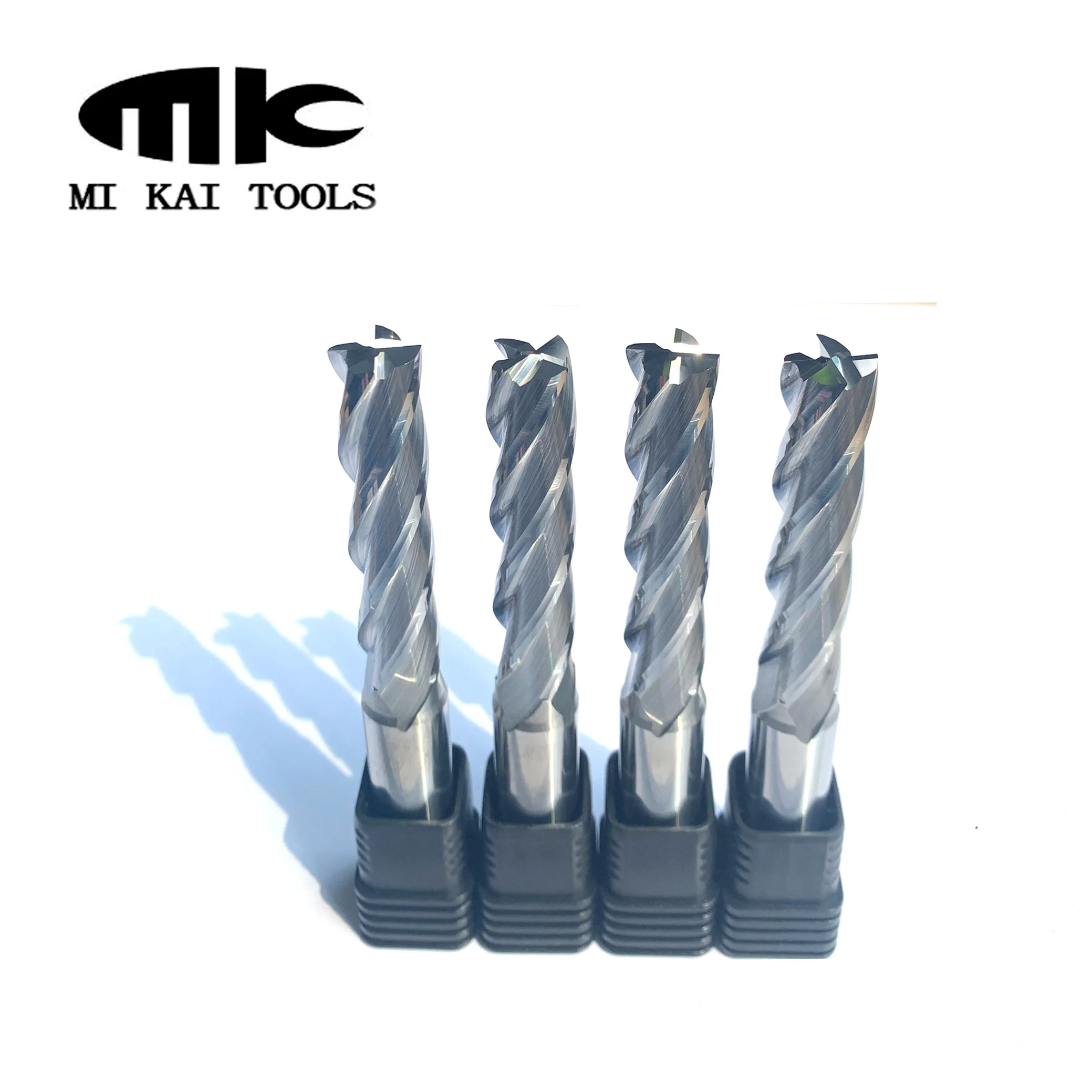 MK Cheap Price Wholesale Solid Carbide 2/4 Flutes Coated Square Endmill 1/4 Inch