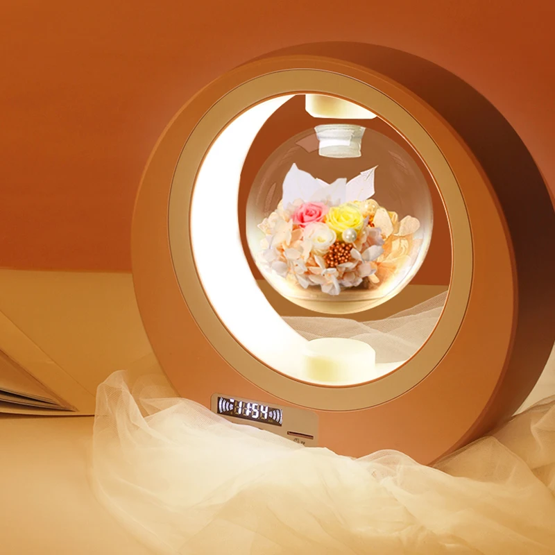 Kinglobe Custom PVC Plastic Maglev Globe Wholesale Desktop Decor Speaker for Birthday Home Extreme Souvenir Gift for Girlfriend