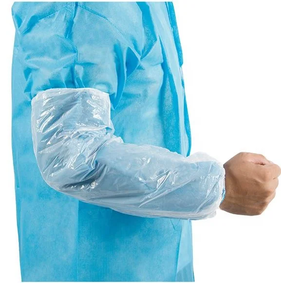 Transparent Plastic Disposable Waterproof Cheap White Customized arm sleeve cover