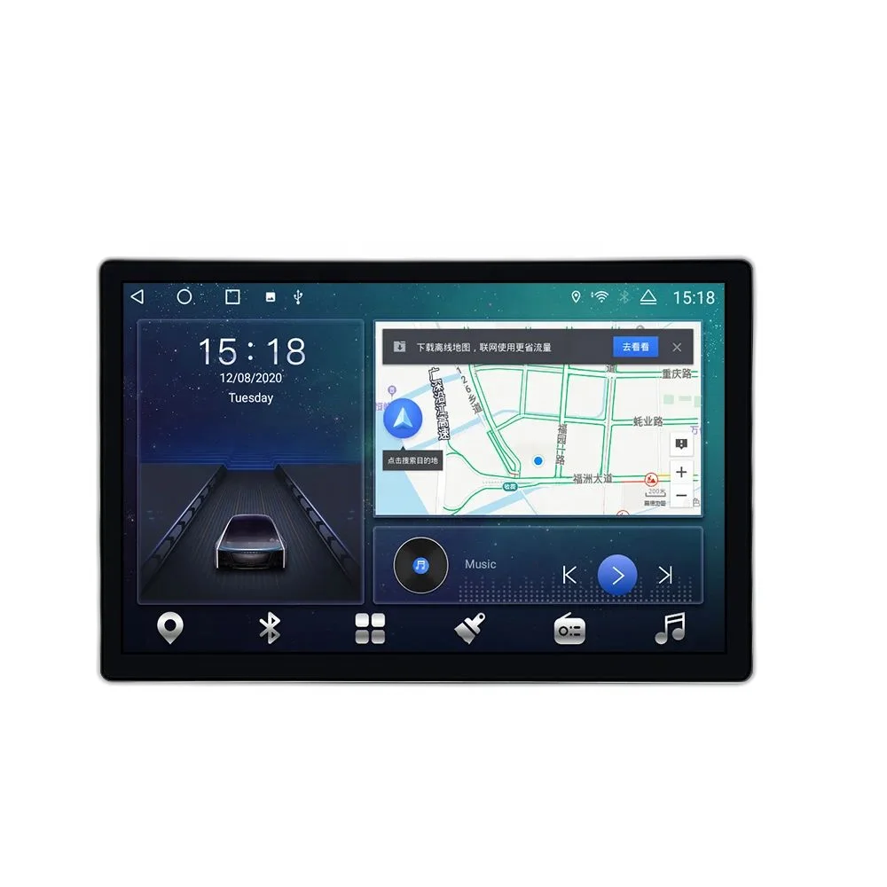 4+64gb 13INCH Android 13 Car Radio Stereo Carplay Android Auto Gps Wifi Bt Fm Rds Hifi Support Ahd Camera dvd player for car