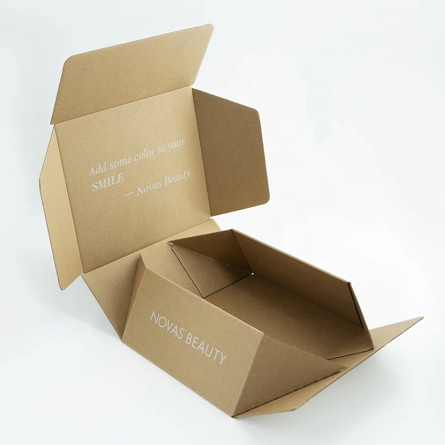 Top Selling Small Food Apparel Universal Box Carton Fold Brown Carton Box