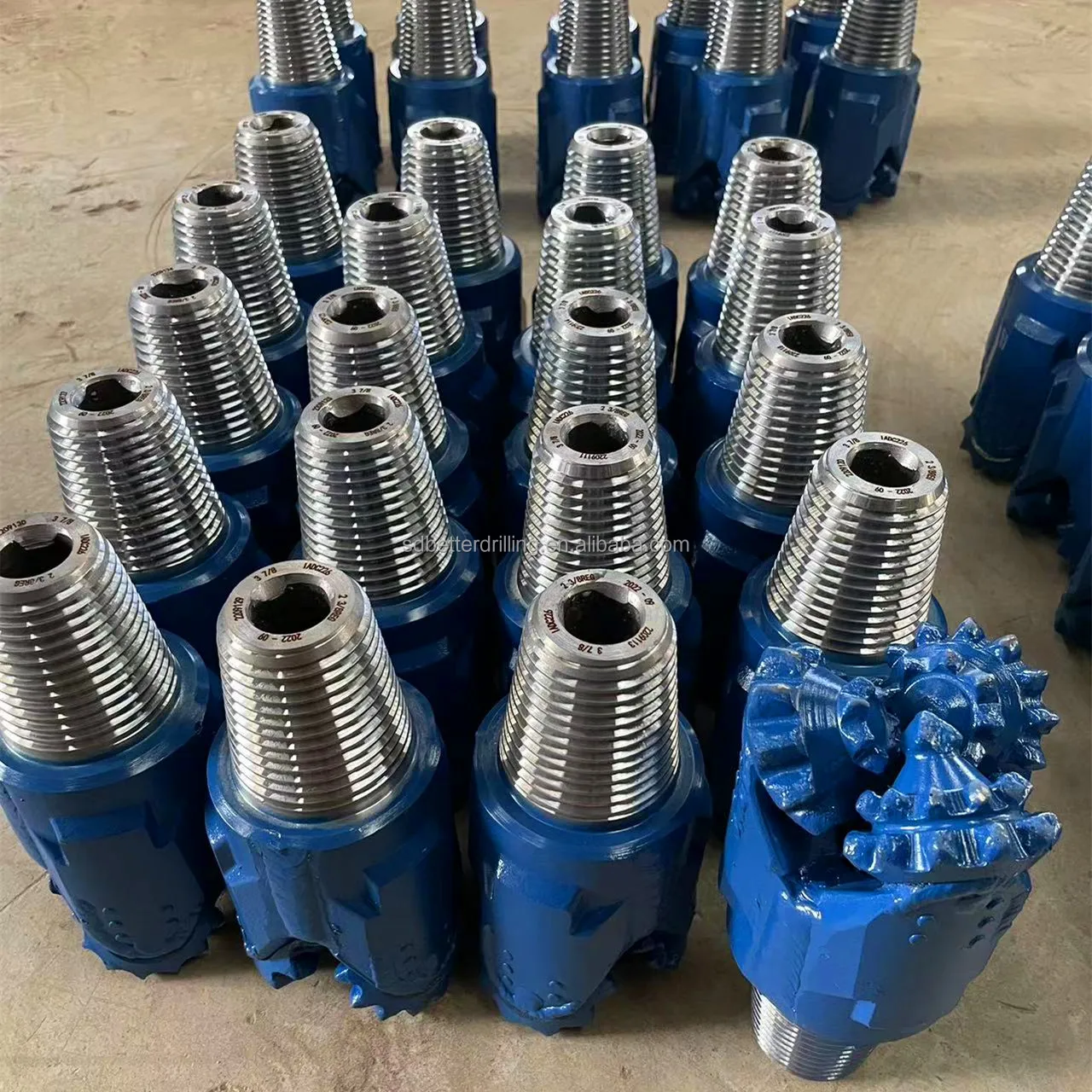 Tricone Drill Bit TCI Carbide Insert Roller Cone Bit For Oil Well Hard Rock Drilling