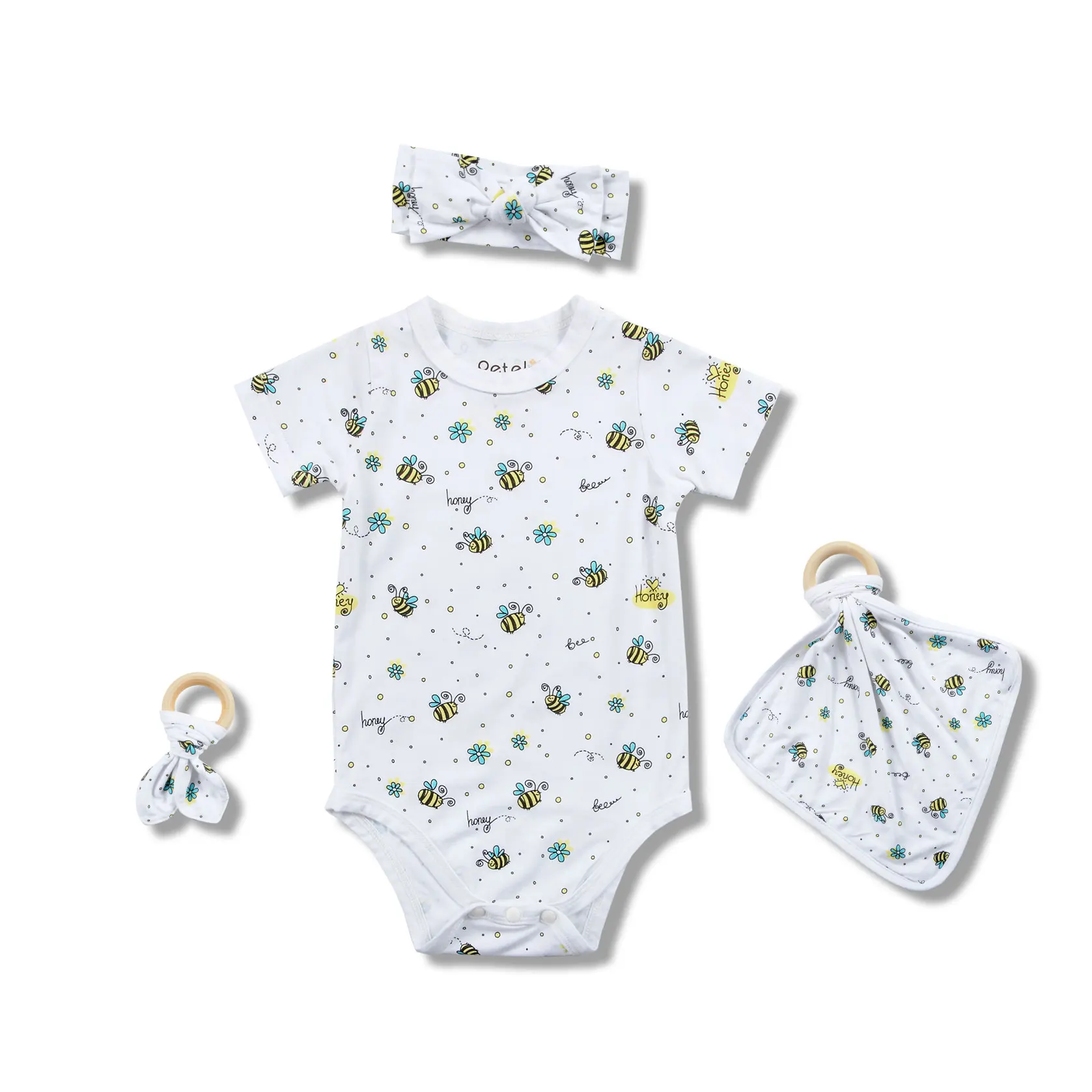 bamboo Baby Rompers Pajamas Newborn Sleepers baby Clothes Kids One Piece PJ - Soft Viscose from Bamboo baby gift box set