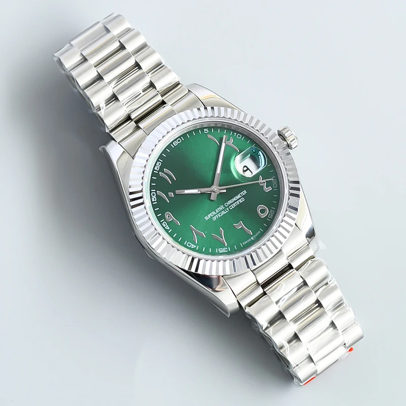 Middle eastern Islamic large numbers Arabic Numeral Dial mens wrist Watches with arabic numbers