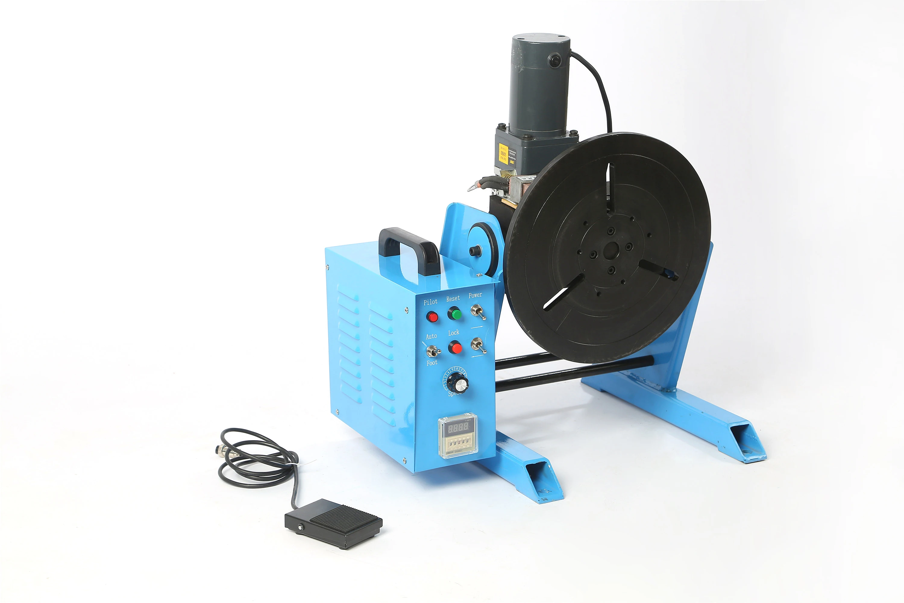 Shandong supercnc pneumatic head and tail stock 10kg 30kg 50kg 100kg welding positioner station