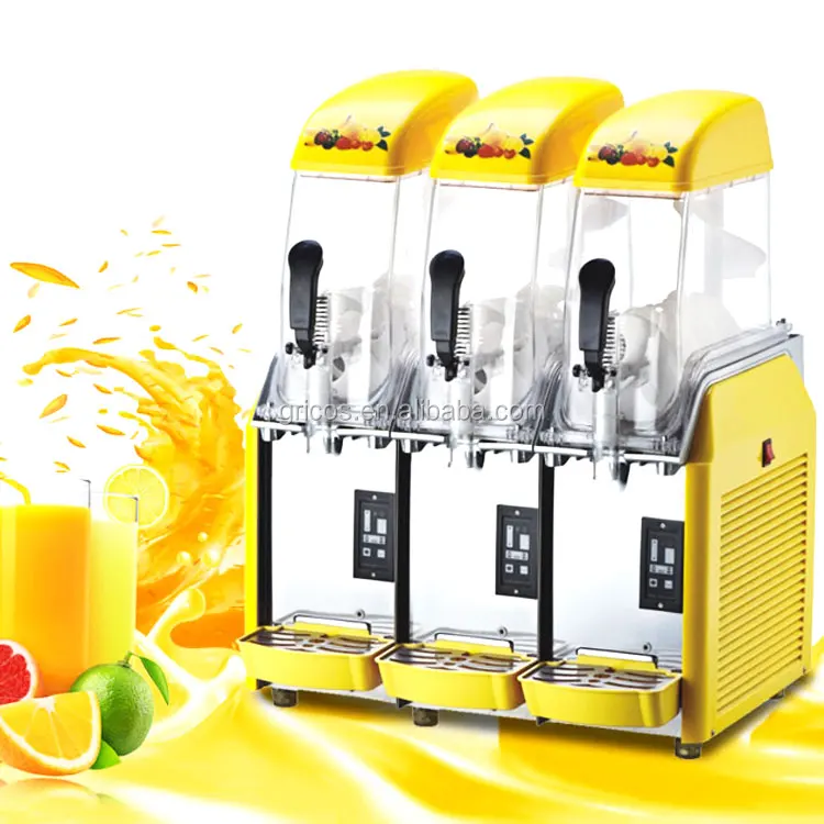 Commercial Smoothie Slushie Machine Granita Ice Slush Slurpee Frozen Drink Making Slushy Maker Margarita Slush Machine