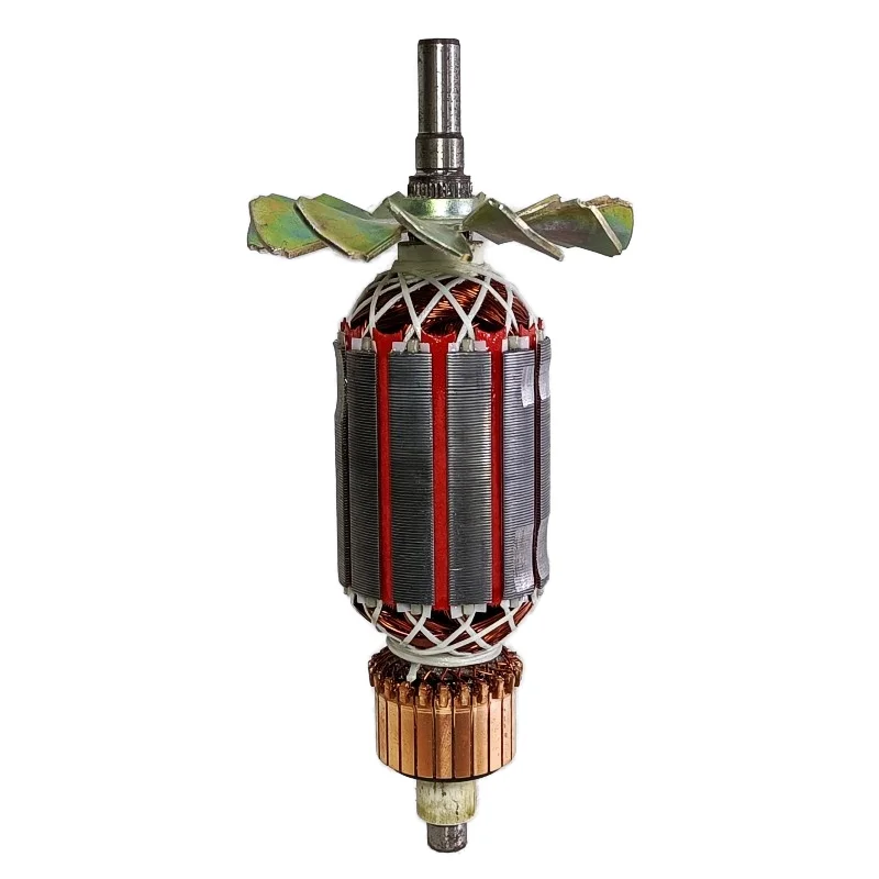 Kaqitools Copper wire motor  power tools spare part Armature of power tools machine suitable CM4SA marble cutter