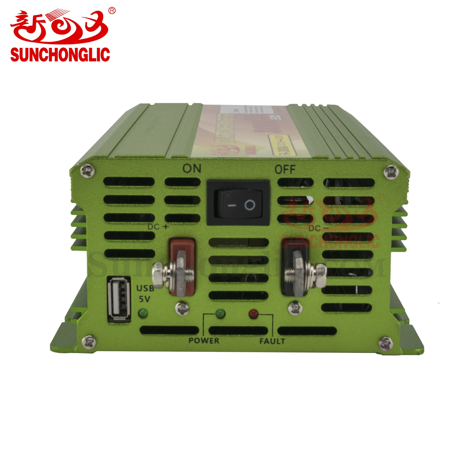  Sunchonglic инверторами постоянного тока 12V в постоянный преобразователи AC 220V инвертор 3000 Вт с узором «гусиные лапки» Модифицированная синус волна инверторы солнечной