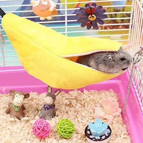 Hamster Hammock Soft Bed Pet House Animals Hanging House Cage Nest Mice, Rat, Chinchilla, Guinea Pig house