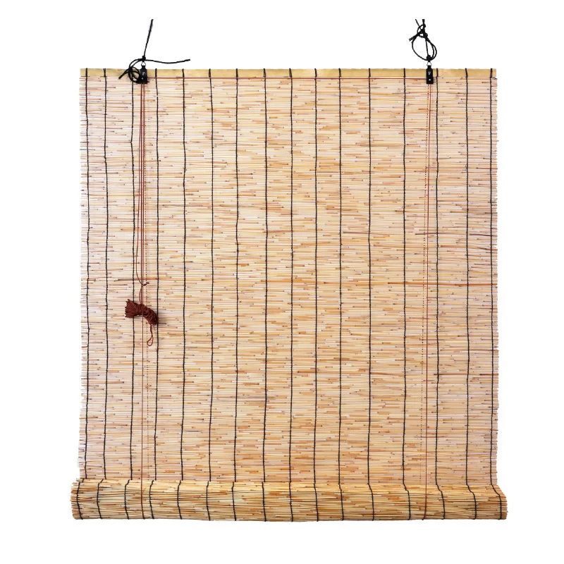 Natural reed curtain