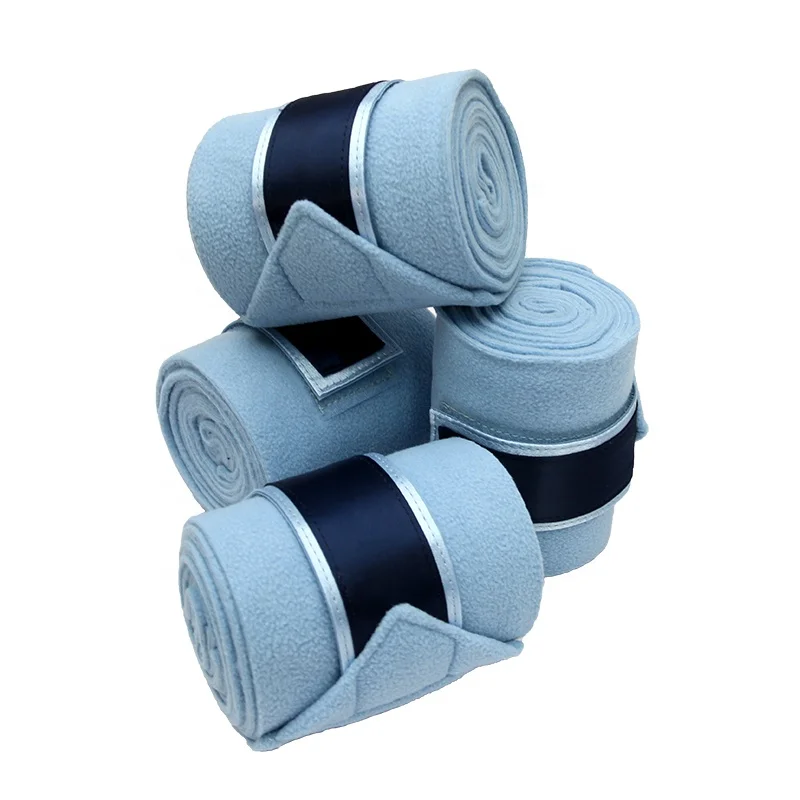 Latest Other Horse Products Custom Equestrian Equipment Leg Bandages Horse Sports Boots Breathable Polo Wraps for Horses Racing