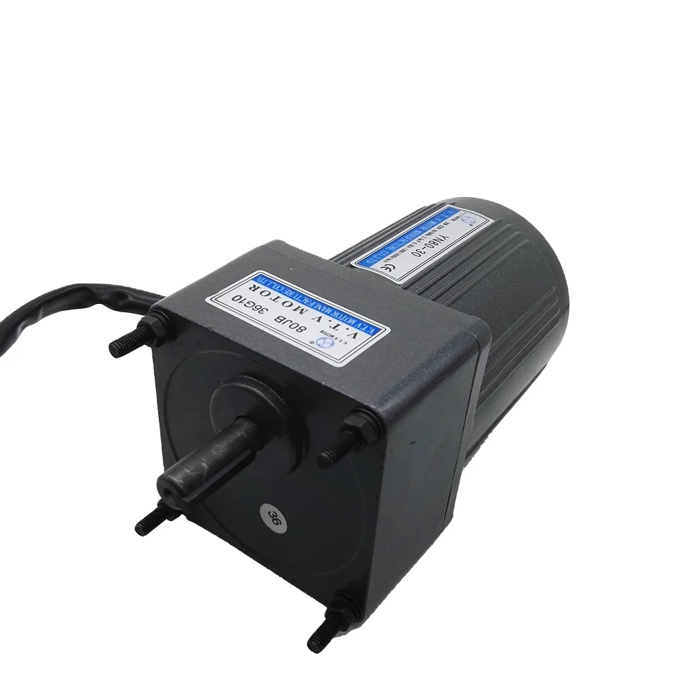 YN80 25 Вт AC 110 В однофазный редукторный мотор