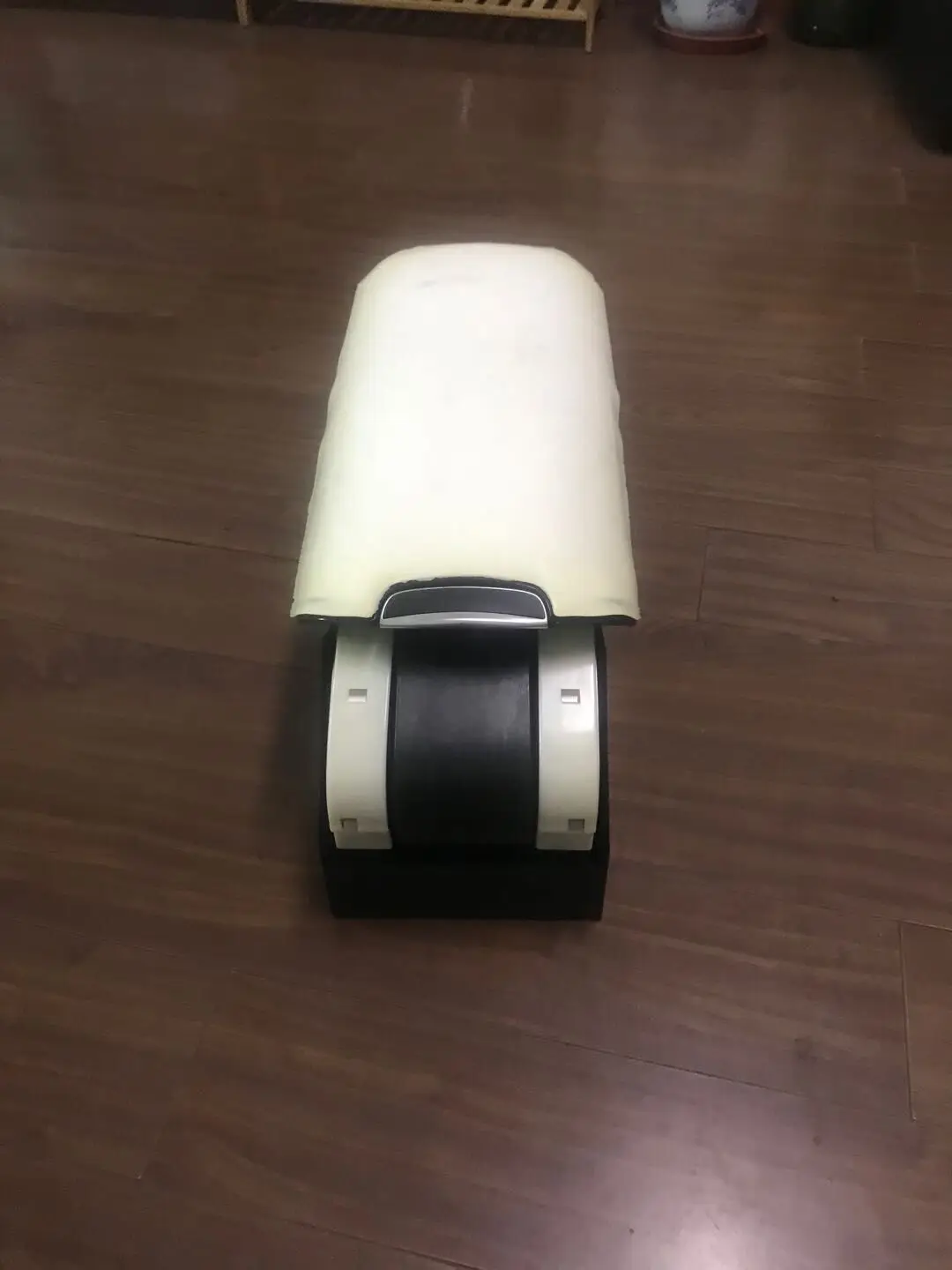 Best selling car trim center console with two folding tables for MPV cars