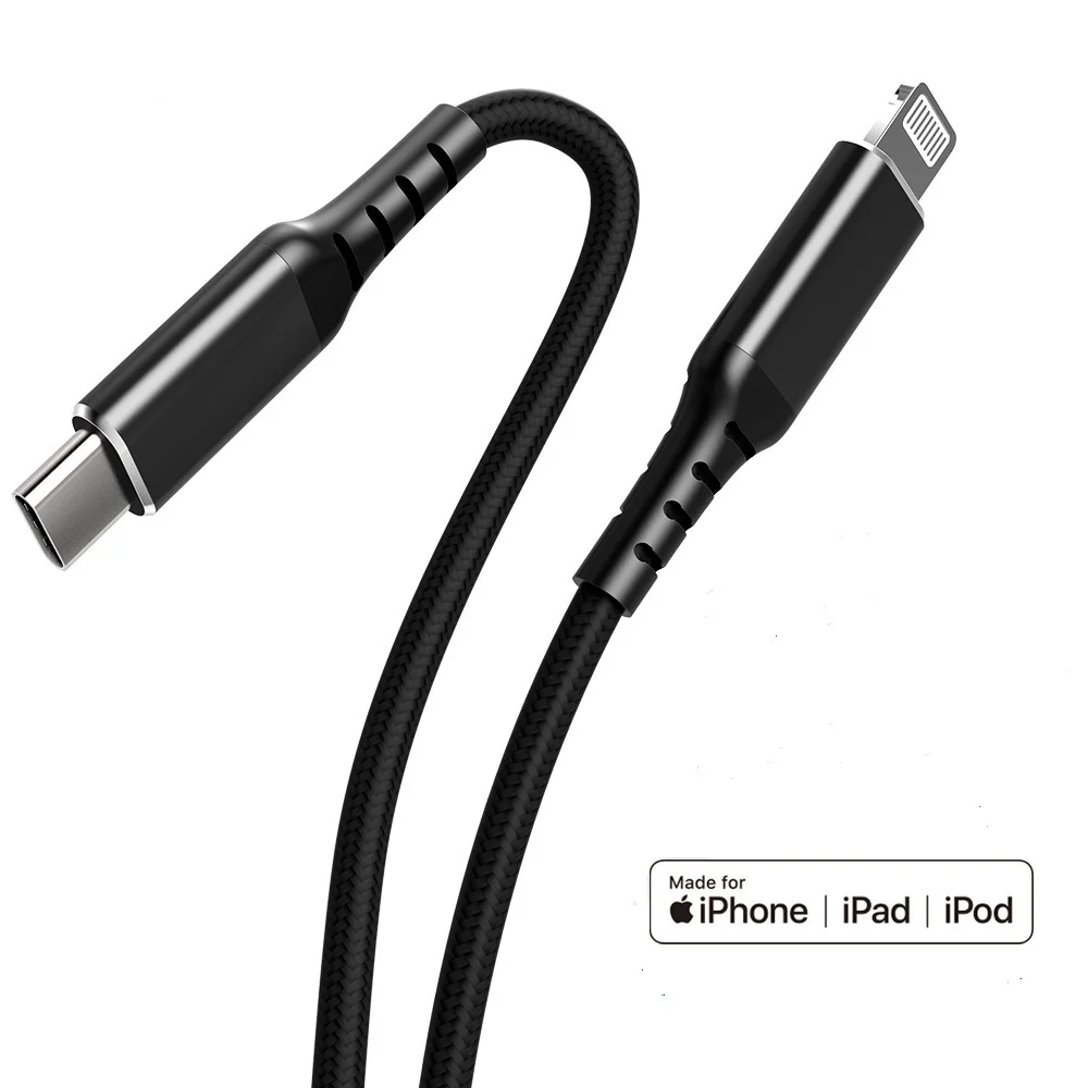 Mfi Certified C94 Connector Original Pd 30W Usb Type C To Lightning Cable Fast Charging 3A current