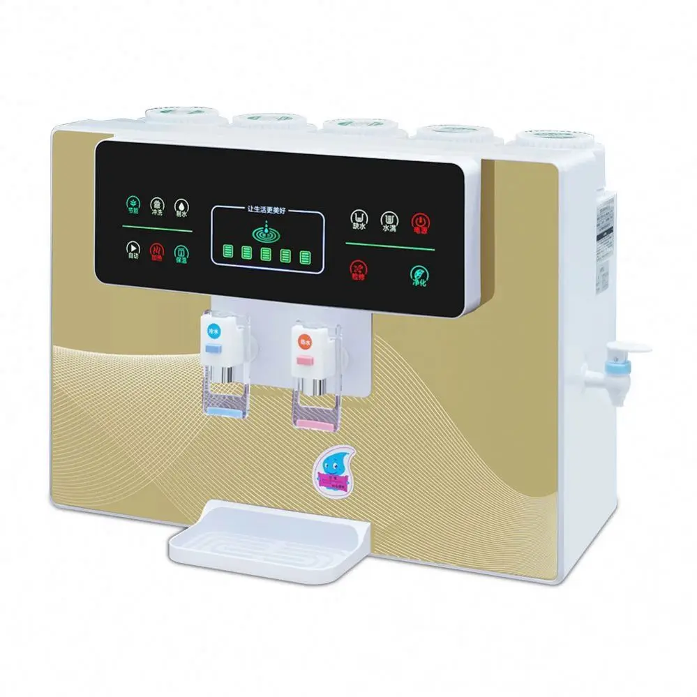 Promotional OEM Cold Ro Water Purifier Systems Ion Hot Water Purifying Machine Hot And Cold Water Dispenser