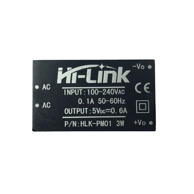  Горячая Распродажа! Hi-Link Оригинальный ac/dc силовой модуль 5V 3W