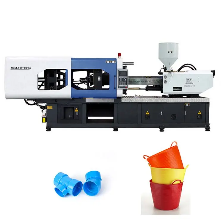 150 Tons Low Price Injection Molding Automatic Plastic Making Machine Plastic for Zipper