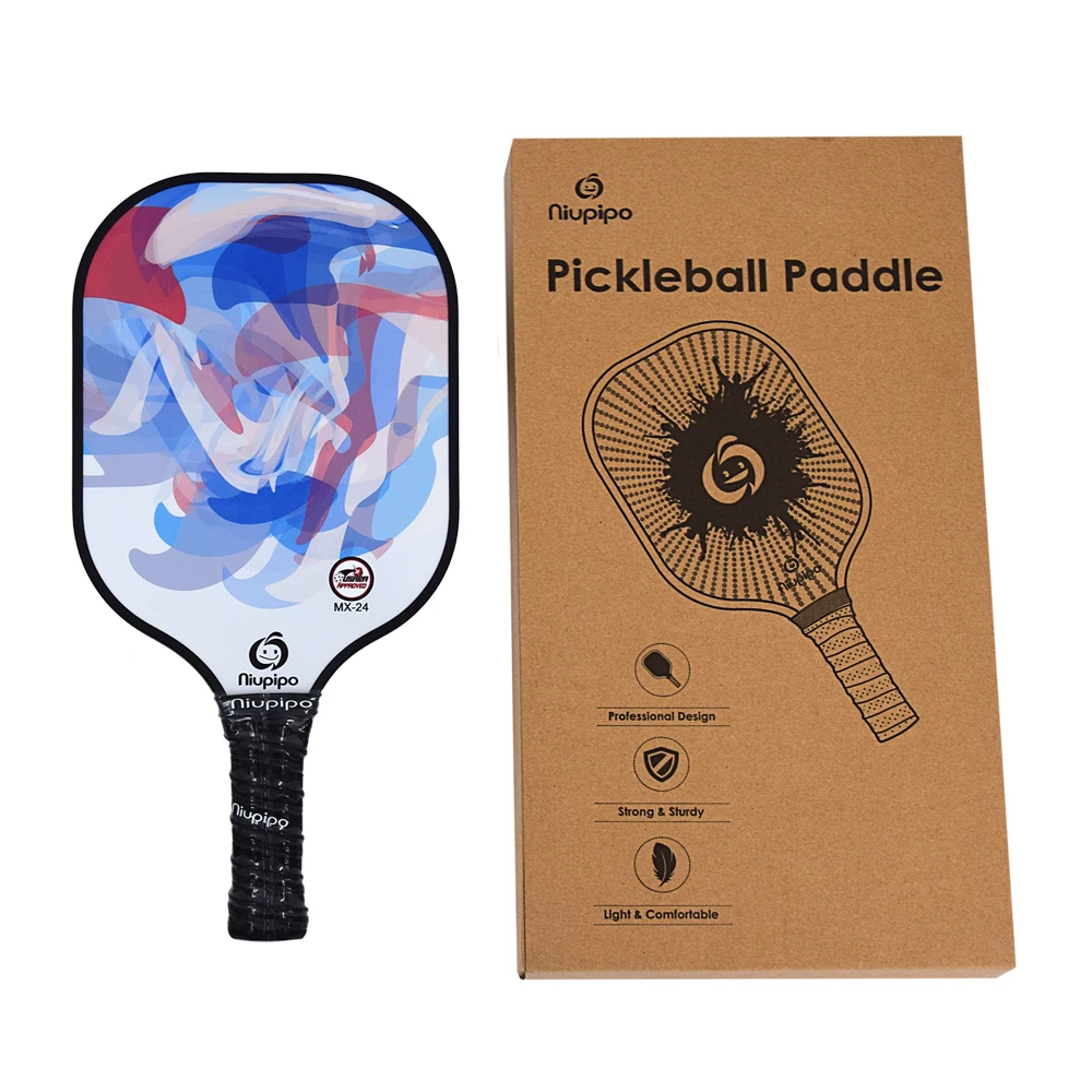 Лучшая цена, ракетка из стекловолокна, пиклбол с логотипом на заказ, весло для пиклбола amazon
