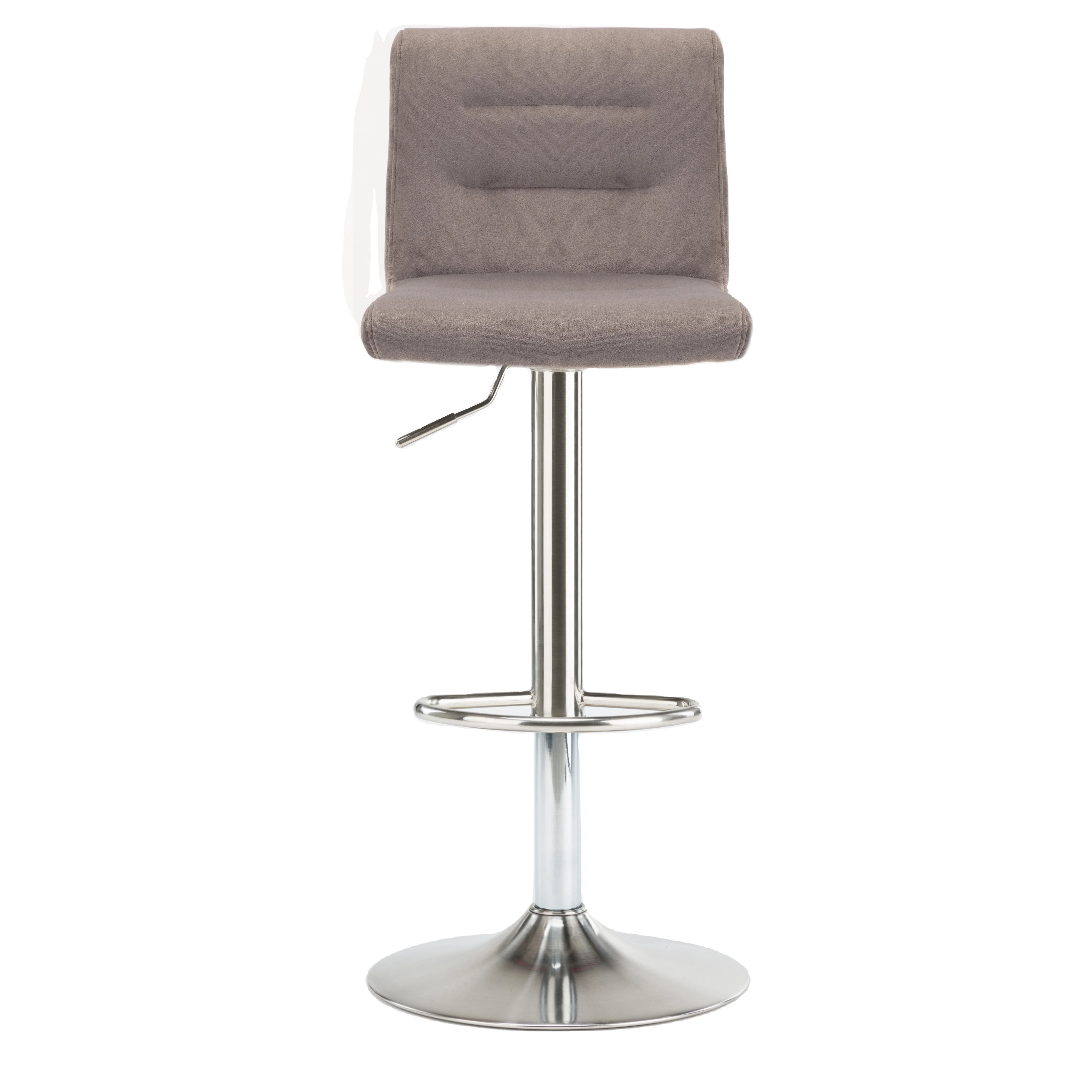Procurement Service New Design Adjustable Chrome Legs PU Seats Swivel Bar Stool Chair