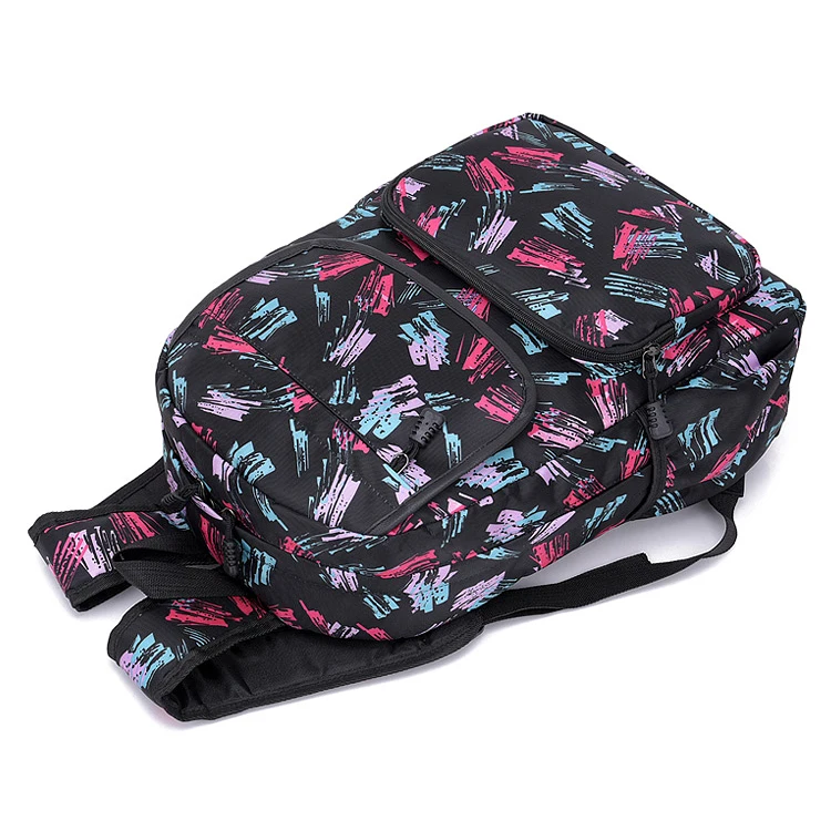 Promotional Cheap Backpack Bag Graffiti Backpacks School Bagpack for Teenagers