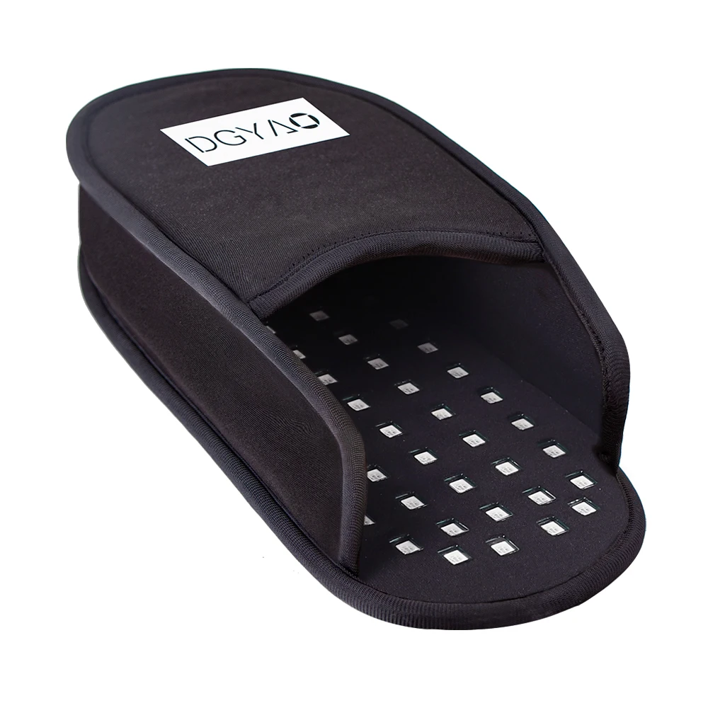 DGYAO 2021 New Led light Therapy Device Near Infrared LED 880nm Slipper for Foot Toes Pain Relief Red Light Therapy ( 1 pad)