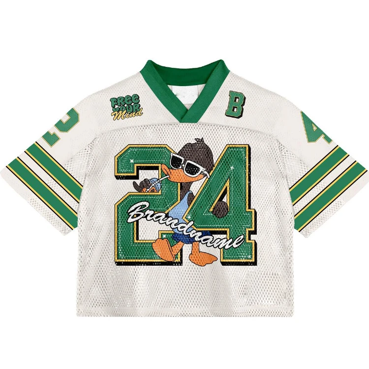 Tonton Sports Whosale Customized Breathable Mesh Training  Professional manufacturer Lacrosse Green football Jerseys for men