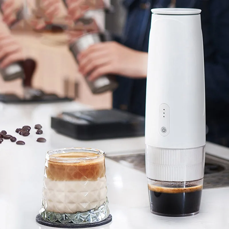 2021 новая Капсульная Кофеварка из нержавеющей стали 304, портативная кофемашина