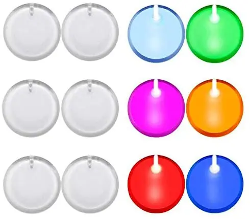 Light up  Badge with 3 Flashing Modes Remote Control led badge for Bar Hotel Party