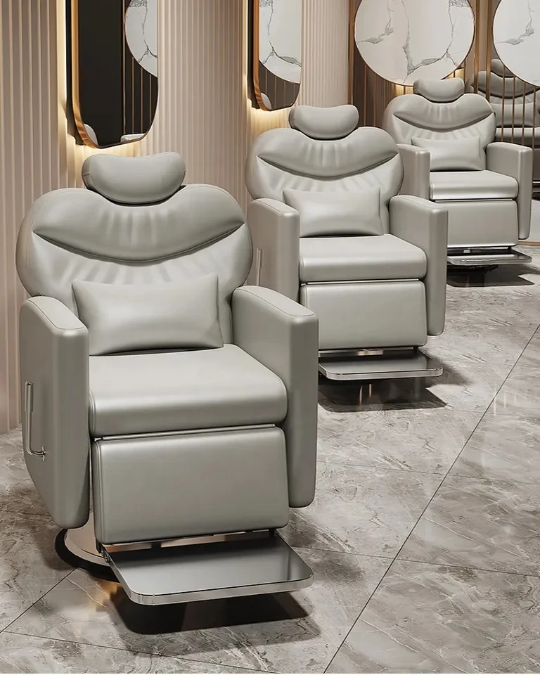Factory Price Beauty Salon Saloon Equipments Manual Massage Chair Adjustable Hair Cutting