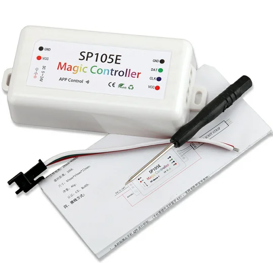 support app blue tooth controller   used for sp105e sp107e sp108e sp110e  led strips led lights