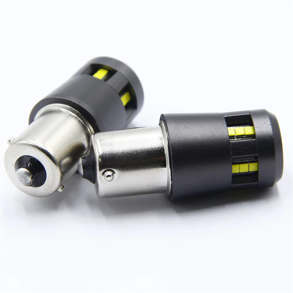 Ninja led car lights 1156 Seoul CSP LED turning light Ba15s bau15s 18SMD 2020 LED Super Bright!