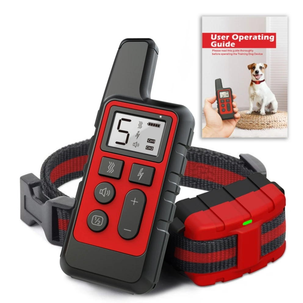 
Amazon top seller electric training dog bark shock collar vibration training dog collar 