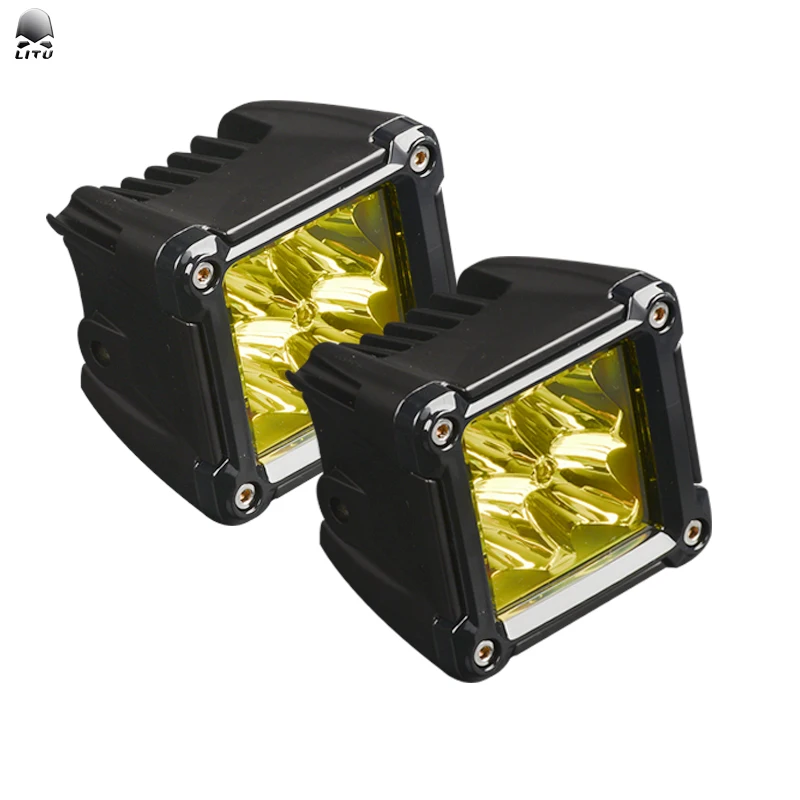 3 Inch LED 40W truck UTV ATV 12V 24v Driving Light Offroad Spot Lights LED Cubes Car Auxiliary Work Lamp