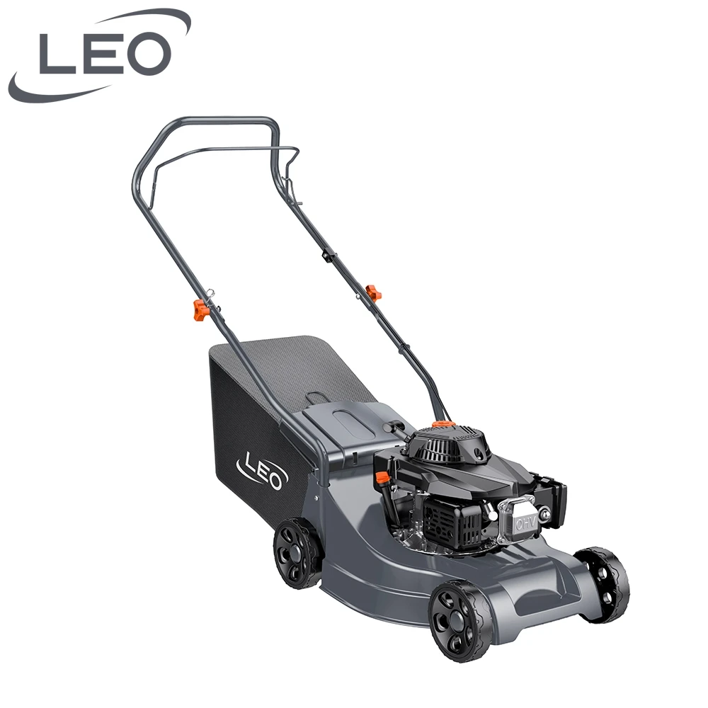 LEO LM40 Petrol Hand Push Rear Discharge grass mower Gasoline Lawn Mower
