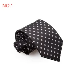 JinBan Handmade Jacquard Woven Bamboo Fiber Silk Tie